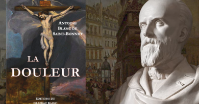 [Vidéo] Antoine Blanc de Saint-Bonnet : la douleur a-t-elle un sens ?